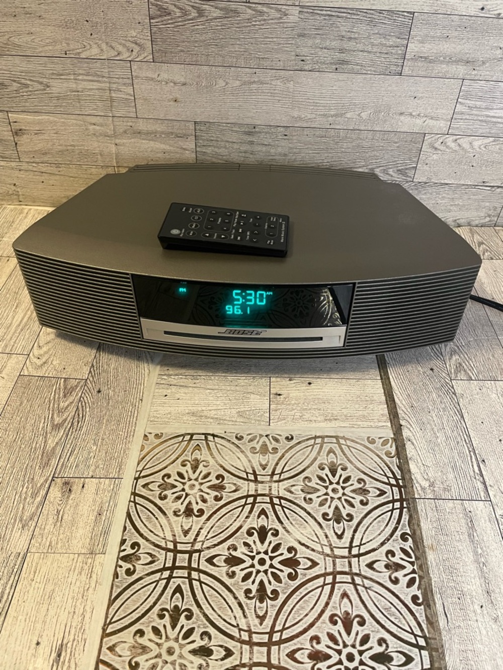 Bose Compact Music System in Charcoal Gray with Remote